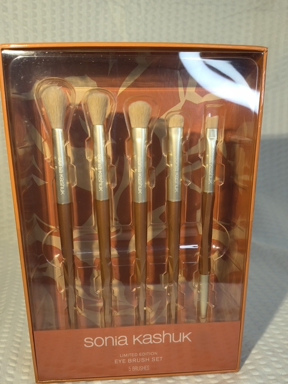 Sonia Kashuk Copper-Tone 5-Piece Eye Brush Set Limited Edition